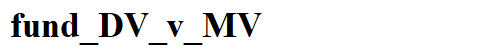 fund_DV_v_MV